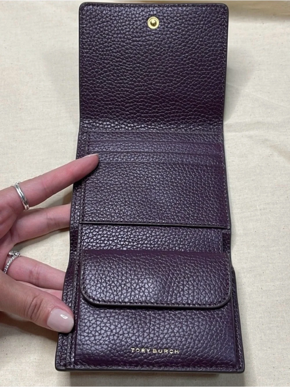 Tory Burch Blake Tri-fold Wallet NEW